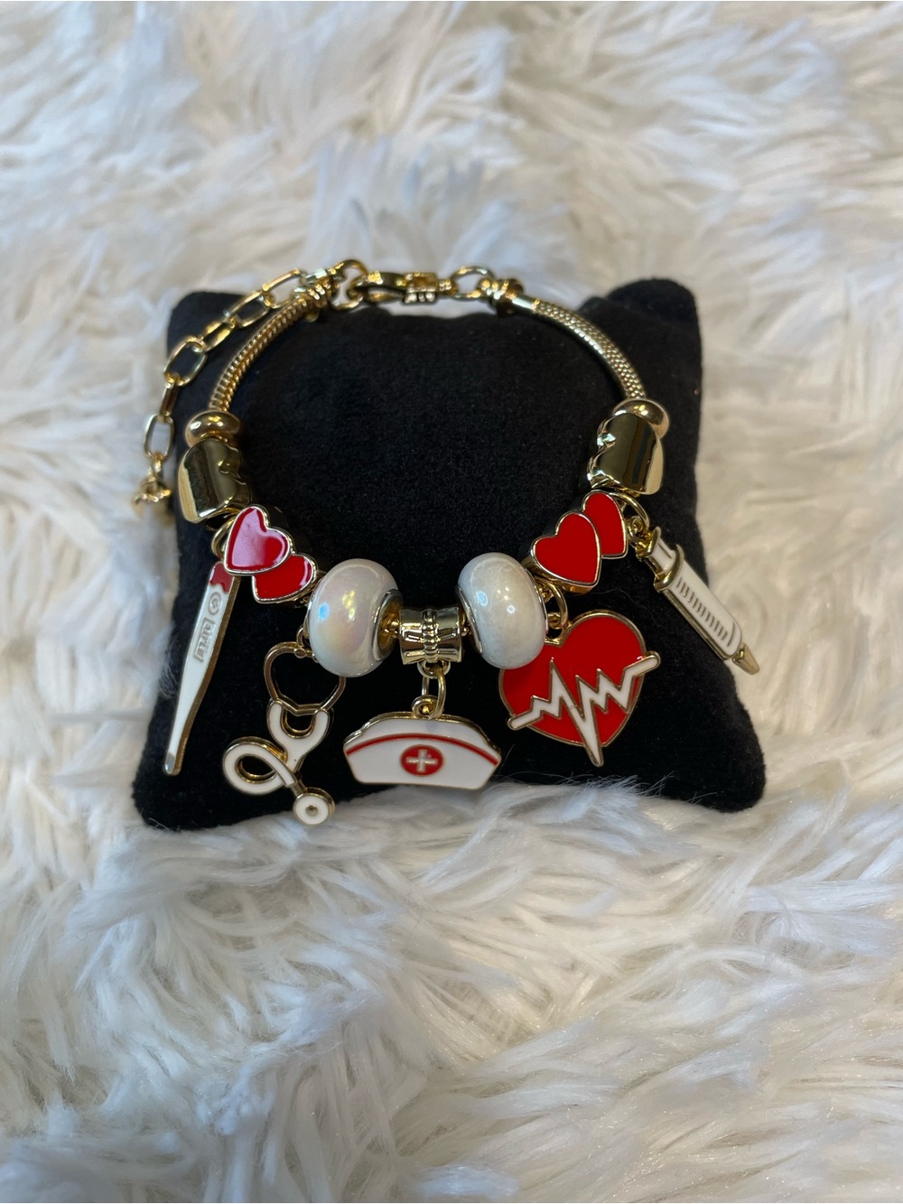 Nursing Charm Bracelet